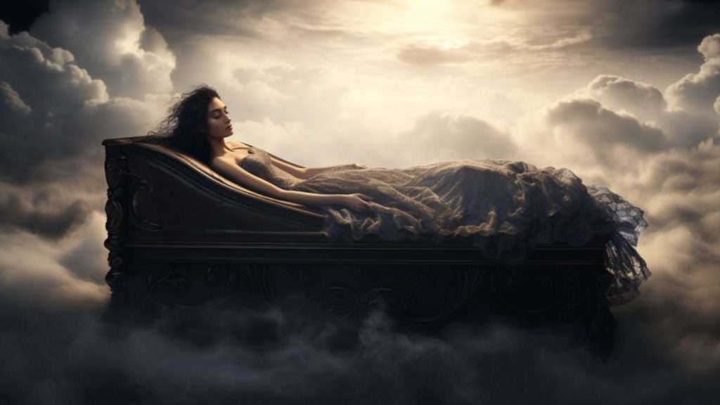 Psychological Perspectives about dreaming about waking up in a coffin