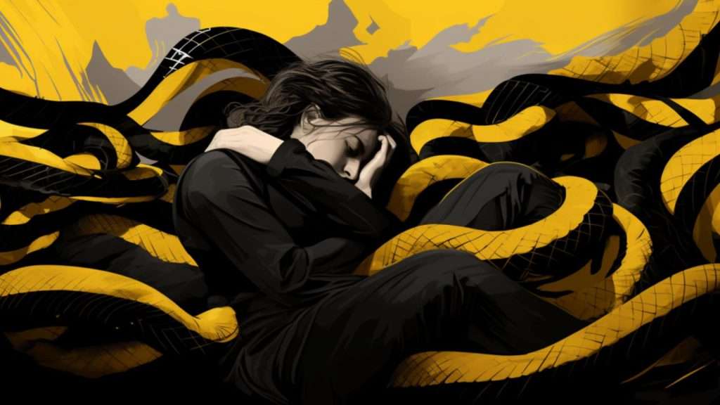 Contemplate the Profound Impact that Black and Yellow Striped Snake Dreams Can Have on Individuals.